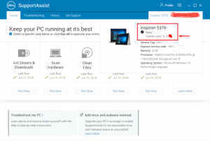 dell laptop warranty